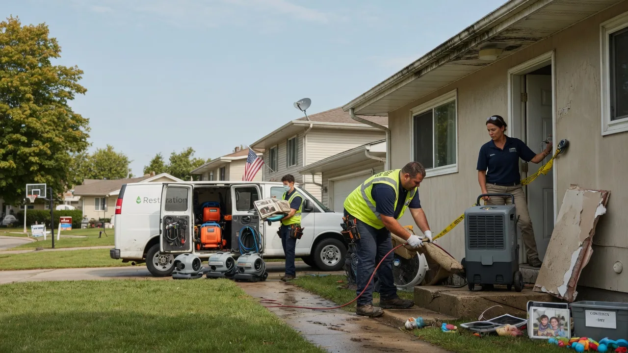 Water Damage Restoration in Moorestown, NJ near me